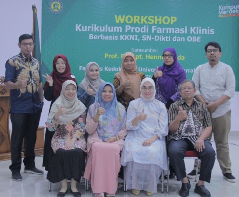 Farmasi Klinis Gelar Worskshop Kurikulum Berbasis KKNI, SN-Dikti dan OBE