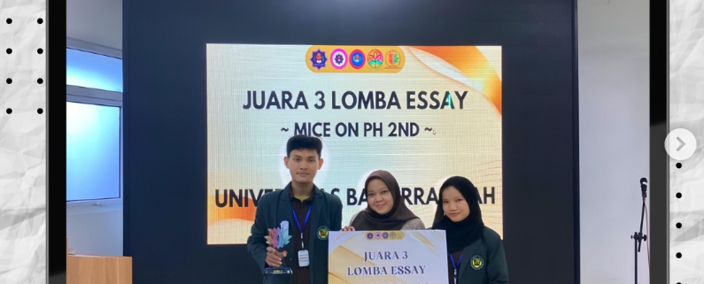 Mahasiswa Farmasi Klinis Raih Juara III di Lomba Essay Ilmiah Tingkat Nasional